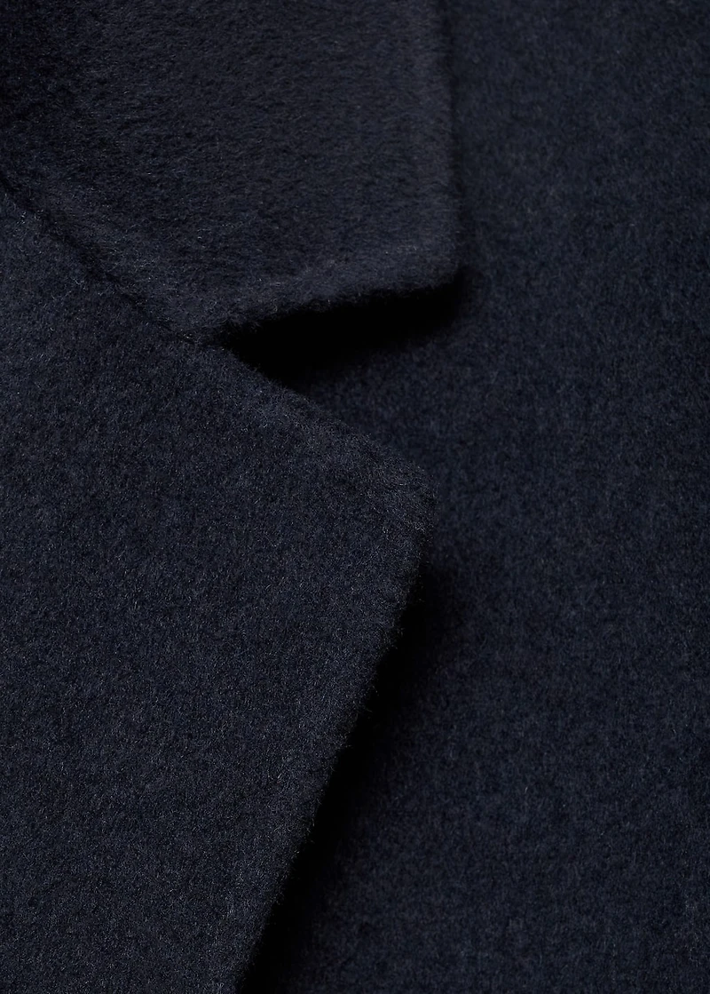 Wool overcoat