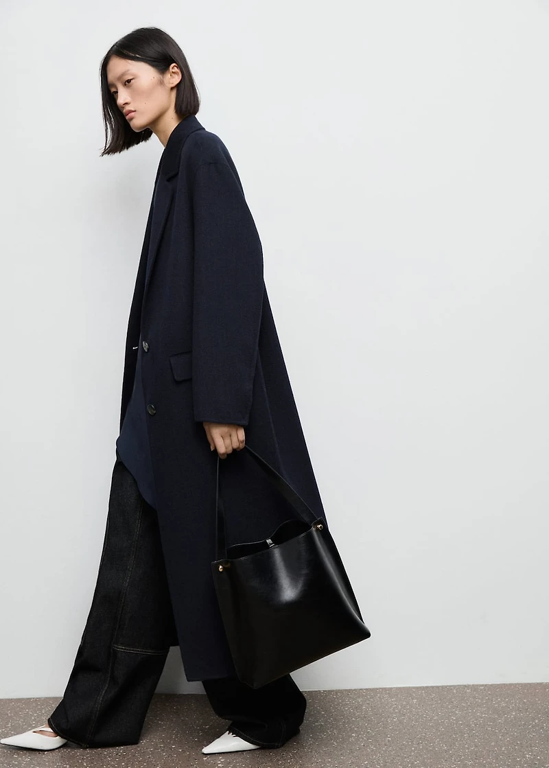Wool overcoat