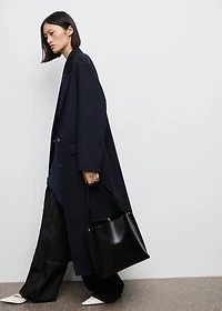 Wool overcoat