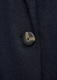 Wool overcoat