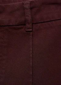 High-waisted wide-leg jeans with stitching