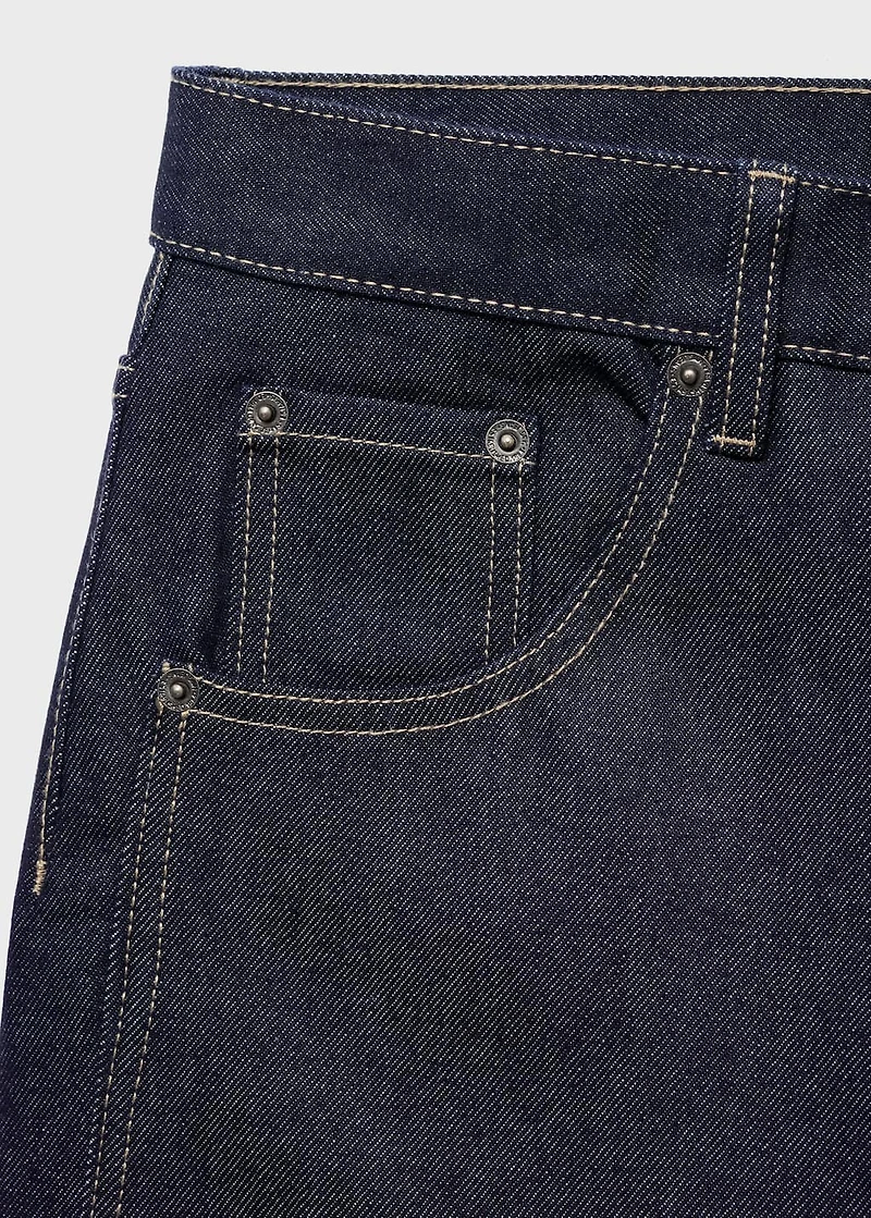 High-rise balloon jeans