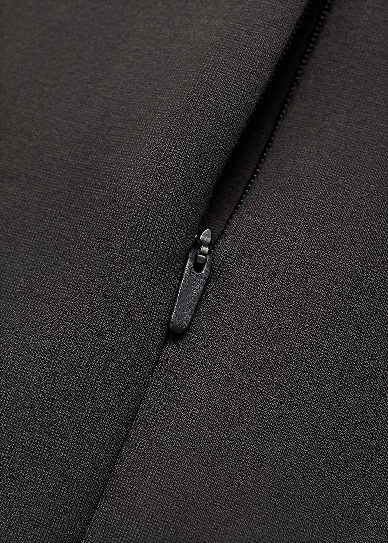Regular-fit technical sweatshirt