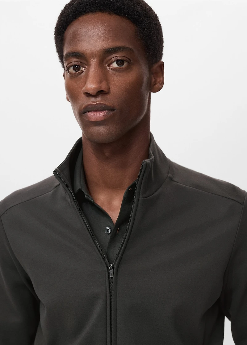 Regular-fit technical sweatshirt