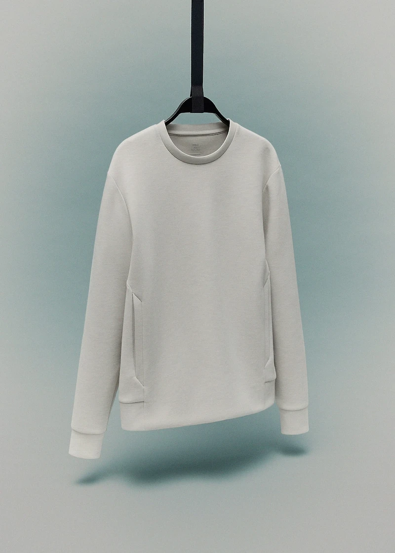 Regular-fit Thermolite® sweatshirt with pocket
