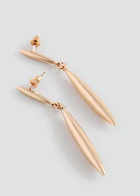 Long drop earrings