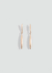 Long drop earrings