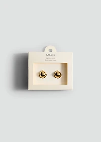 Stainless steel teardrop earrings
