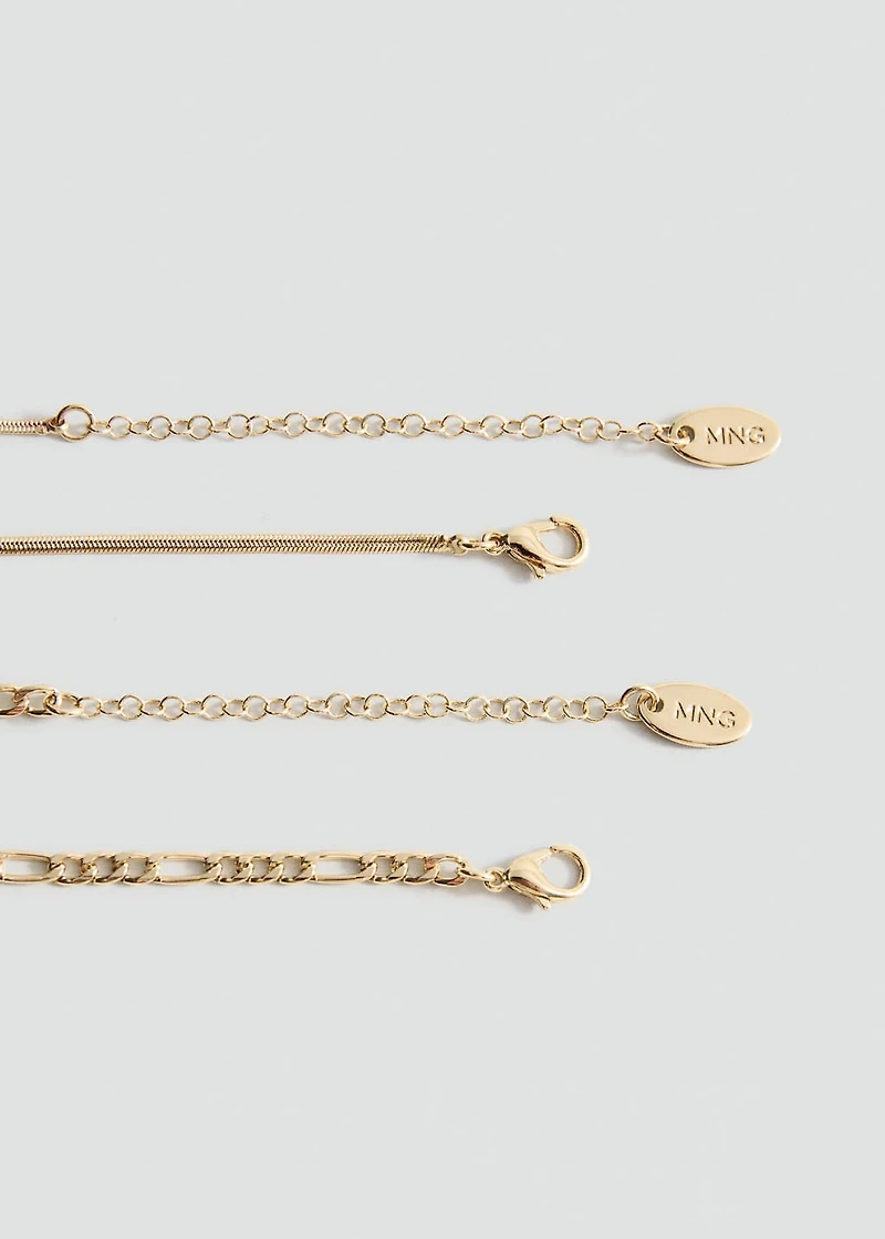 Double pendant necklace