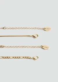 Double pendant necklace
