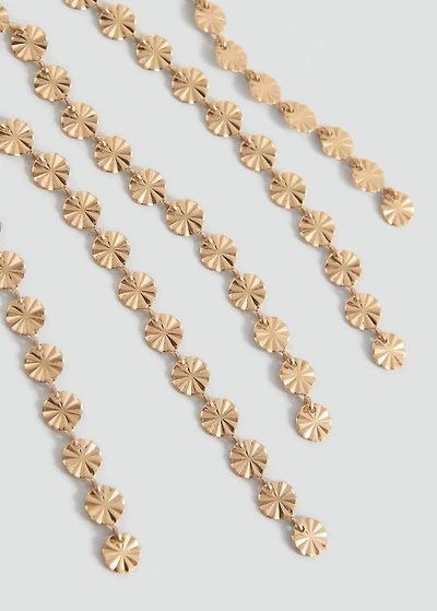 Long triple necklace