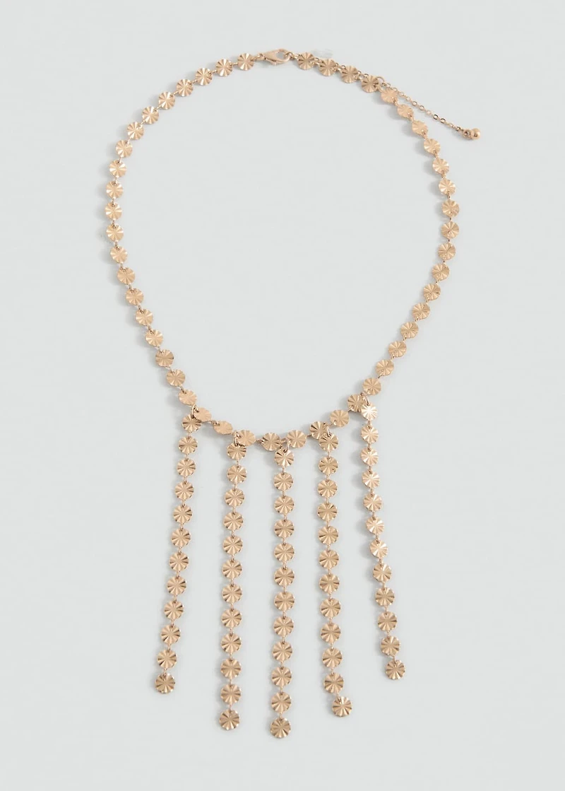 Long triple necklace