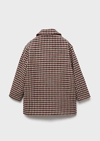 Houndstooth coat