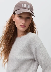 Knit embroidered sweater