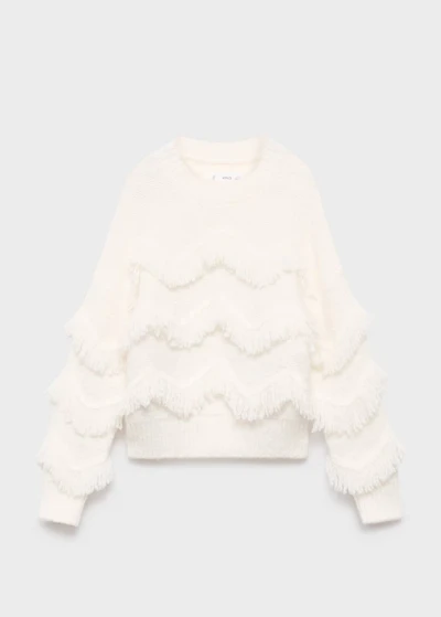 Fringes knit sweater