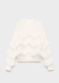 Fringes knit sweater