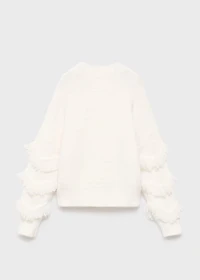 Fringes knit sweater