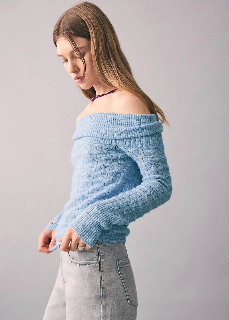Strapless top