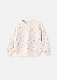 Leopard cotton sweatshirt