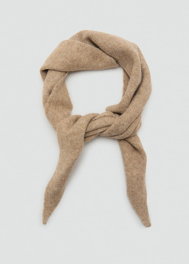 Knit scarf