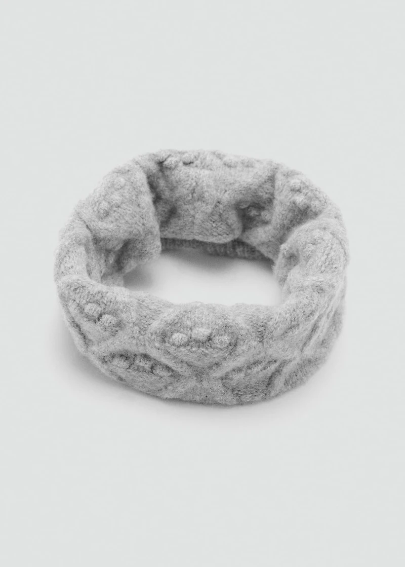 Textured scarf