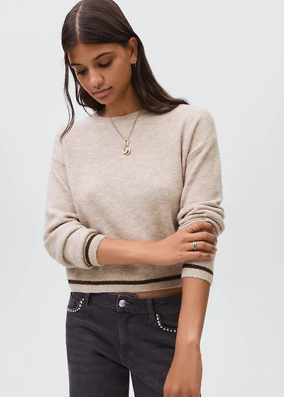 Tiger print sweater