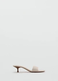 Kitten heel sandals