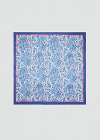 Paisley print scarf