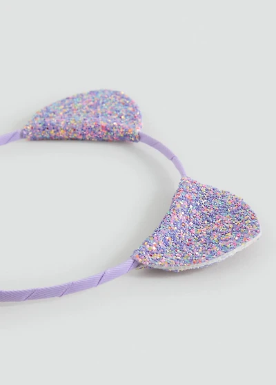Kitten ear hairband