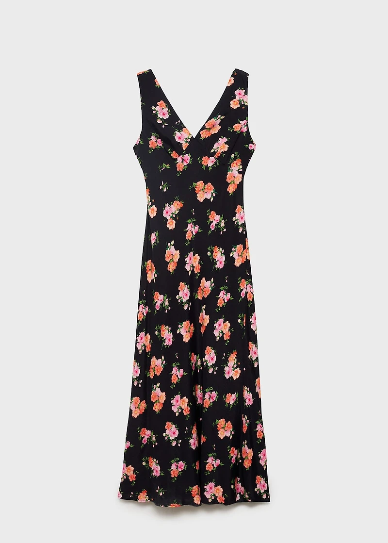 Long floral dress