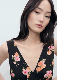Long floral dress