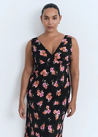 Long floral dress