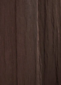 Long creased effect dress