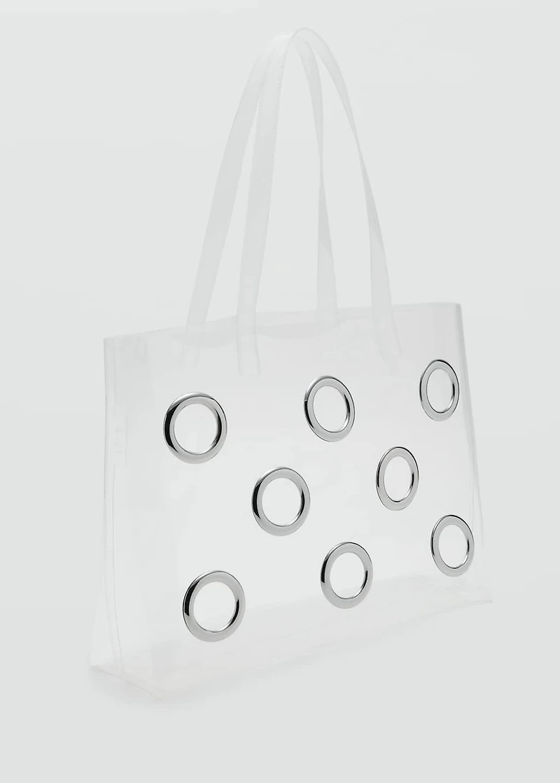 Transparent tote bag