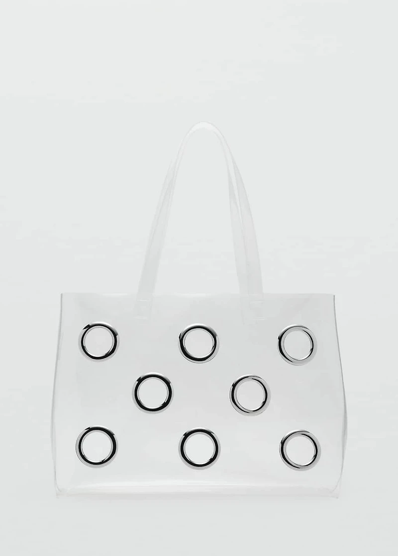 Transparent tote bag