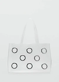 Transparent tote bag
