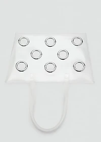 Transparent tote bag