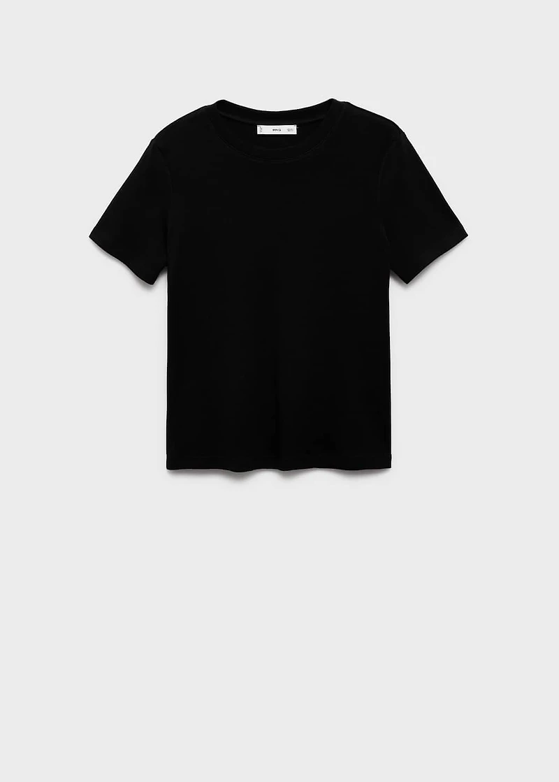 Cotton short-sleeved t-shirt
