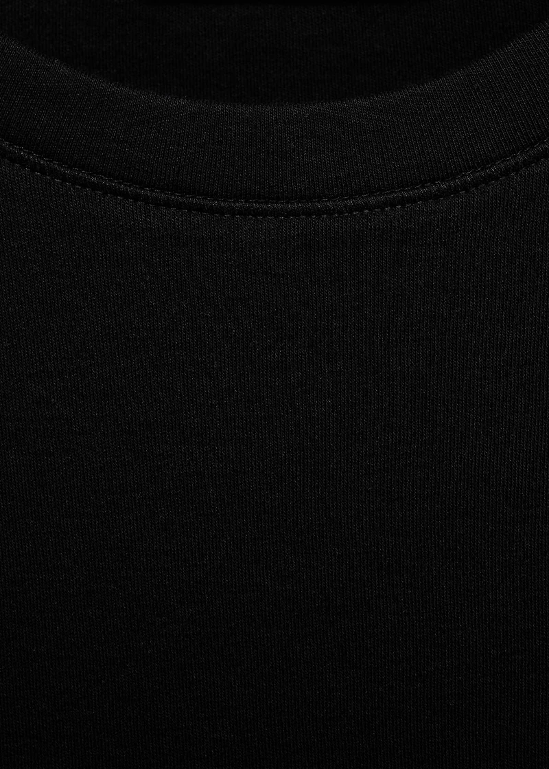 Cotton short-sleeved t-shirt