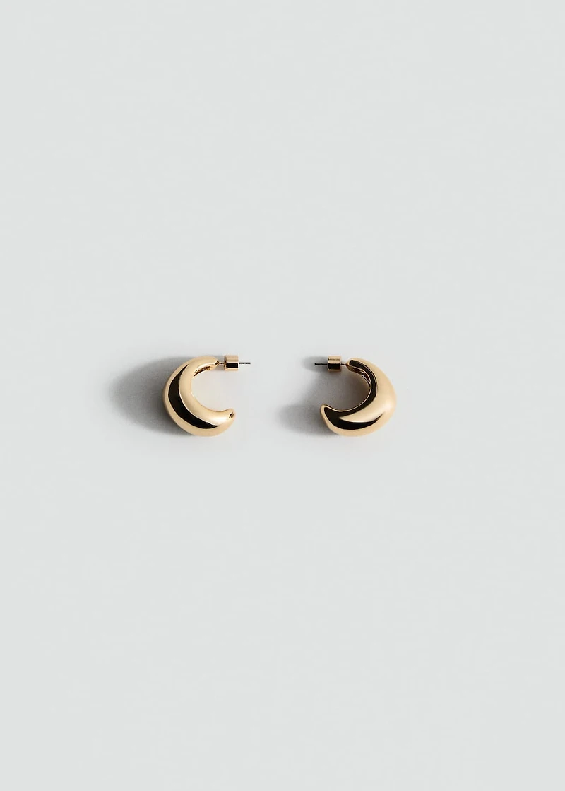 Volume hoop earrings