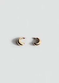 Volume hoop earrings