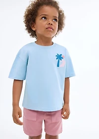 Palm print T-shirt