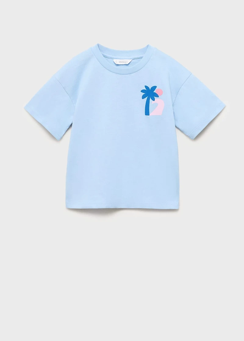 Palm print T-shirt