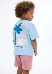 Palm print T-shirt