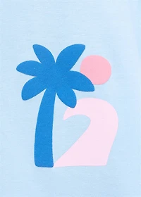 Palm print T-shirt