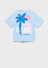 Palm print T-shirt