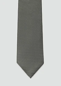 Micro dots design tie