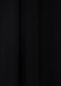 Knitted dress with bow neckline