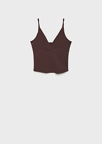 V-neck cotton top