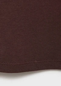 V-neck cotton top